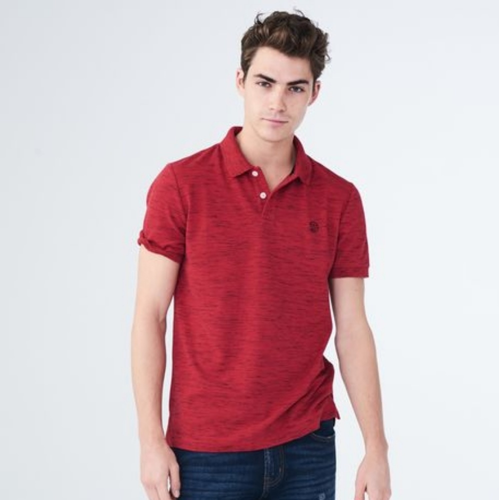 A87NY STRETCH PIQUÉ POLO